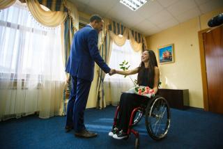 Кам`янчанку підтримали у прагненні до спортивних вершин